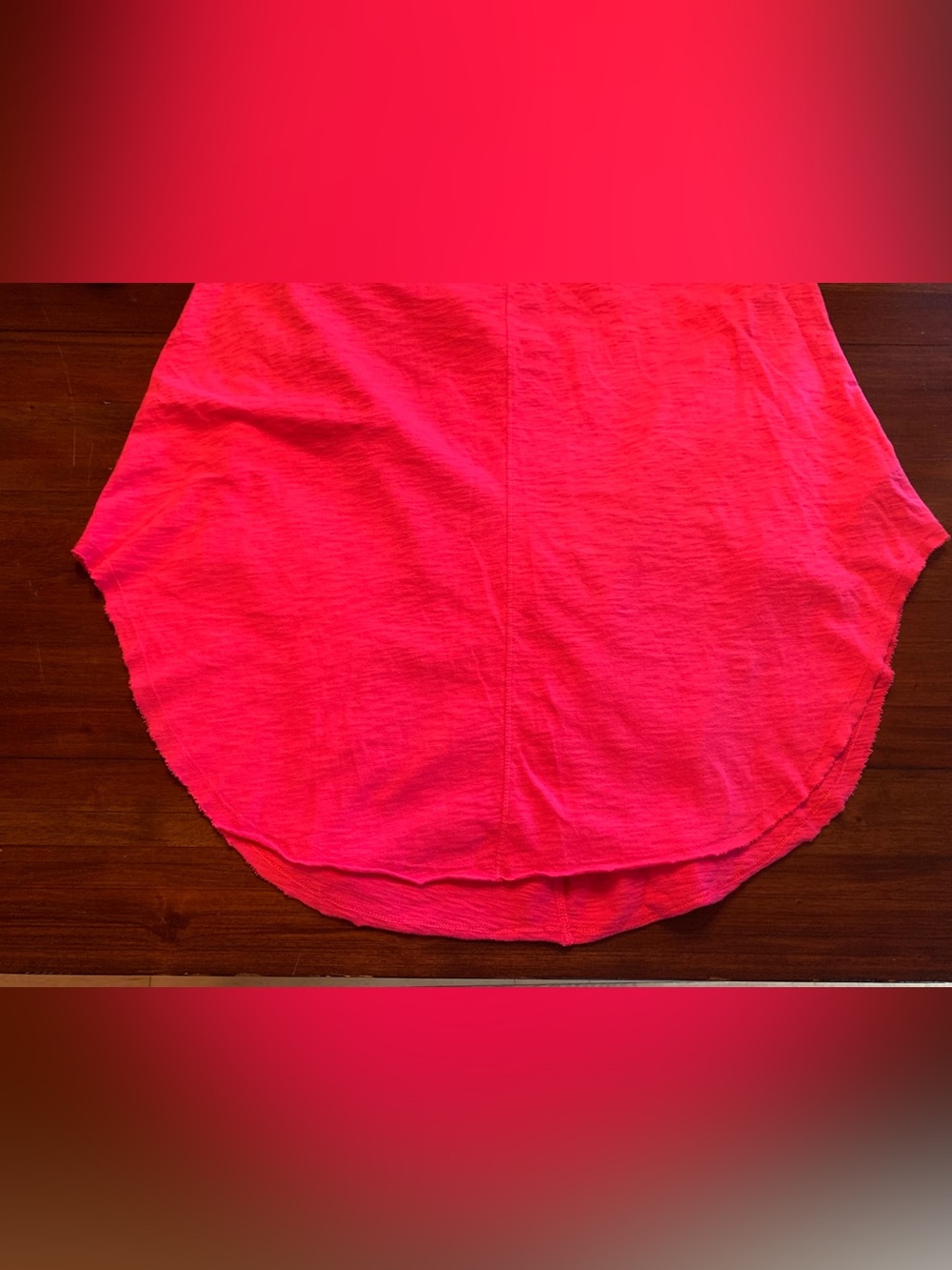 Gap Women's Solid Pink V-Neck Sleeveless Stretch High-Low Casual Shift Dress L - Picture 7 of 8